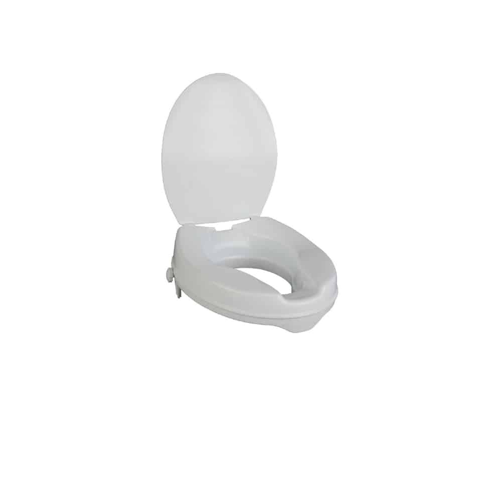 BetterLiving Fixed Height Raised Toilet Seat Patient Handling