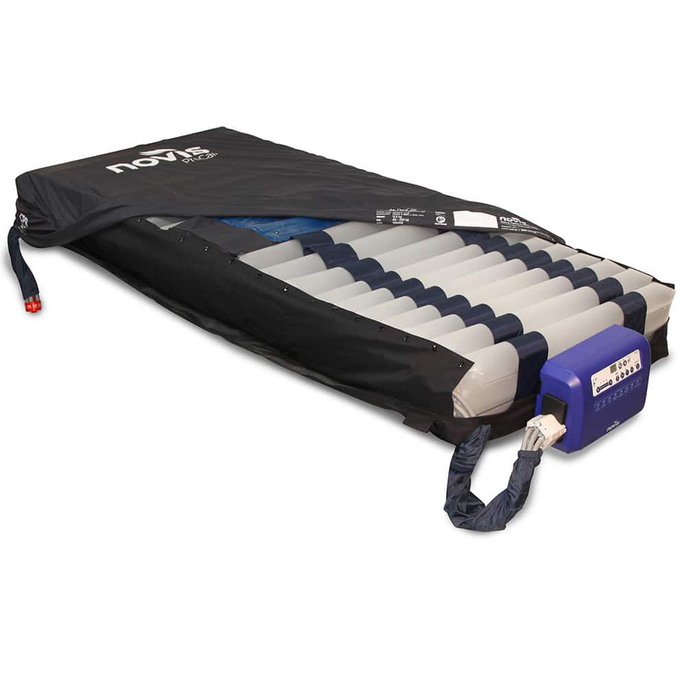 The Novis ProCair Plus Alternating Pressure Mattress is for patients at