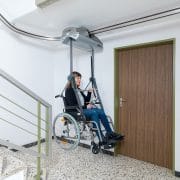 Hogg RL60 Wheelchair Stair Lift