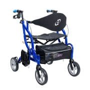 Airgo Fusion Side Folding Rollator and Transport Chair