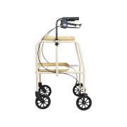 Adjustable Height Trolley Walker - Side View