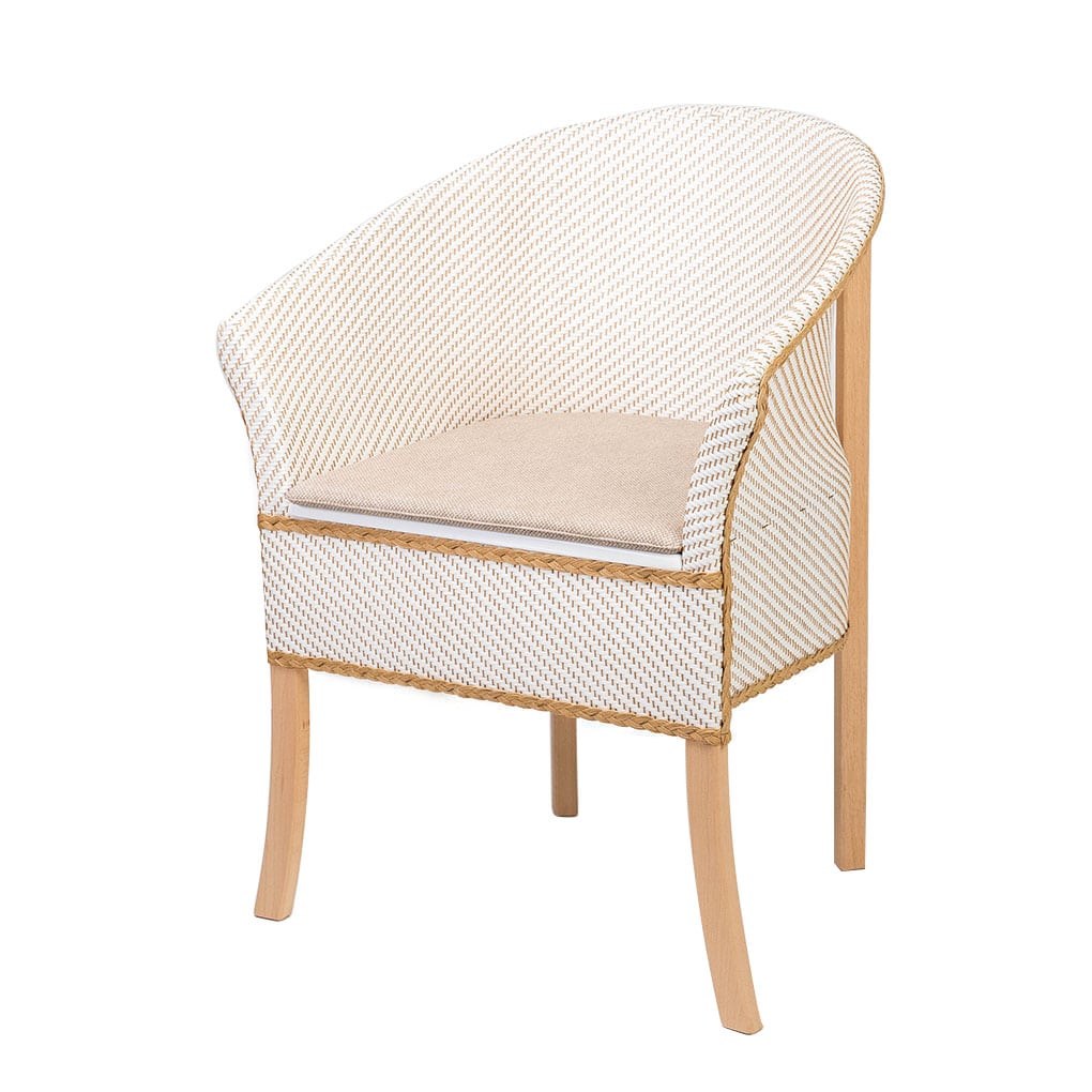 Deluxe Basketweave Bedside Commode