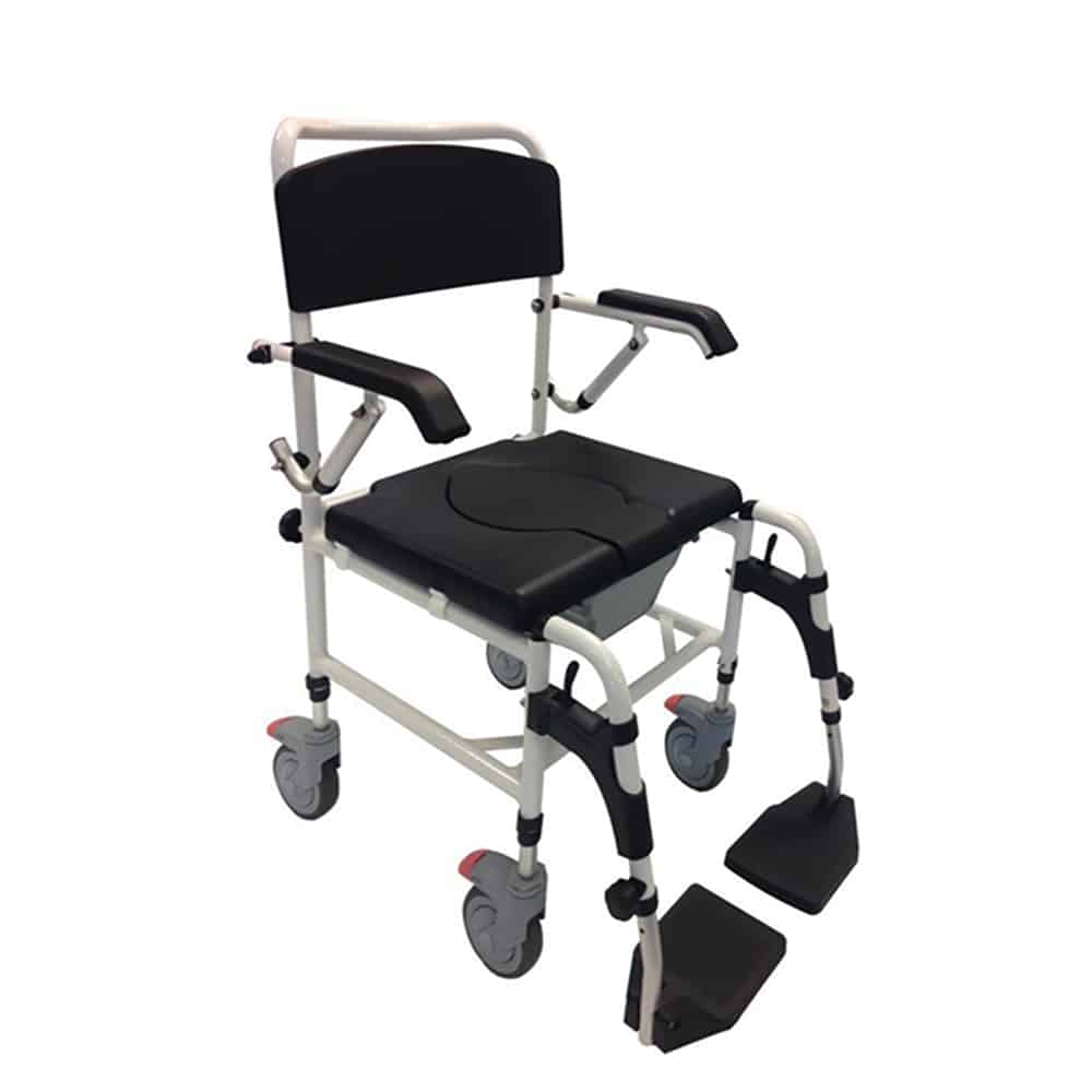 Juvo Hybrid Shower Commode Patient Handling