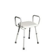 BetterLiving Aluminium Shower Stool Padded Seat