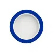 Ornamin Vital Plate 20cm - Blue Rim